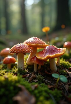Mushroom Foraging Edible Varieties Identification Guide Adventure Into Dense Woodland Terrain
