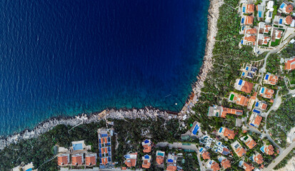 Kaş district of Antalya. Peninsula, marina.