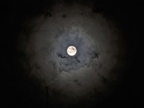 full moon in the night