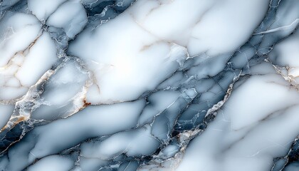Cool-toned blue-gray marble with subtle white veins, glossy polished surface, seamless high-resolution texture, modern minimalist luxury background

