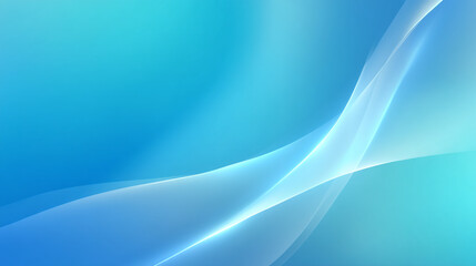 青い曲線が重なる抽象的な流線背景
