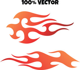 Obraz premium Innovative fire spark flame symbolizing safety, gas, and energy power solutions. Vector Illustration.