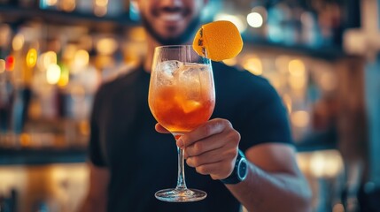view of orange juice on the table