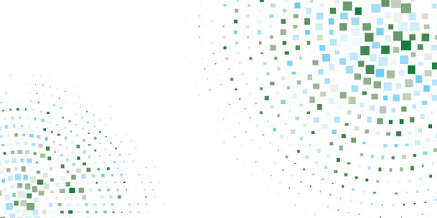 Light BLUE vector template with crystals, rectangles. Abstract gradient illustration with rectangles. Modern template for your landing page.