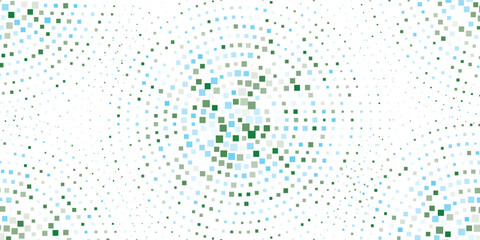 Light BLUE vector template with crystals, rectangles. Abstract gradient illustration with rectangles. Modern template for your landing page.