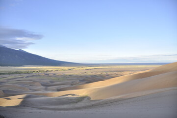 Colorado desert sand dunes