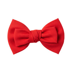 Red Bow Tie isolated, Bow PNG 