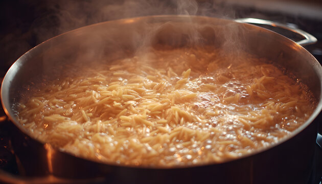 Cuisson des crozets savoyards dans l&rsquo;eau bouillante