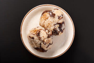 いかの炊き込みご飯　おにぎり