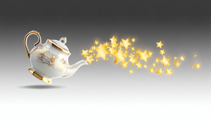 tea pot scattering stars