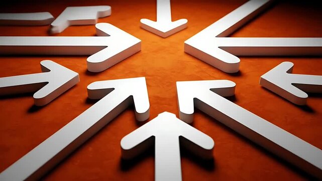 Arrows Converging - Focus and Direction in Business Strategy.