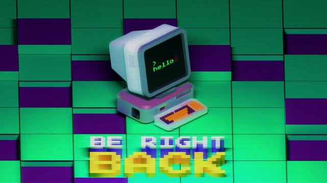 BE RIGHT BACK OVERLAY VIDEO FOR THE STREAMER