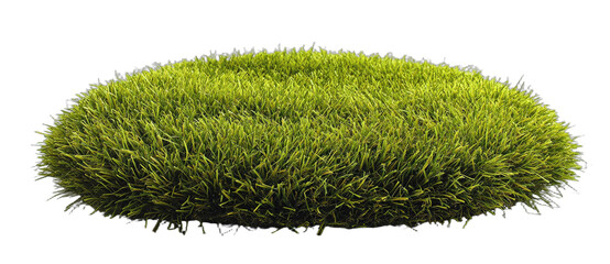 Green lush grass patch for natural landscape design