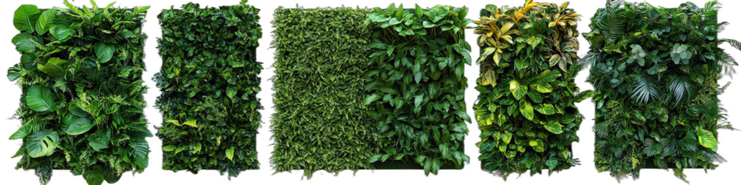 Artificial green plants wall for indoor decoration