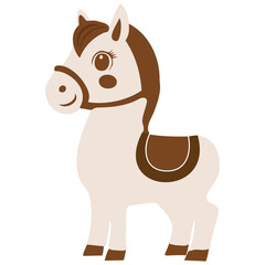 Cartoon Horse Illustration