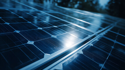 Solar panels photovoltaic cells renewable energy electricity generation