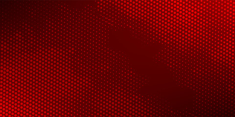 Red gradient with halftone abstract background for backdrop or presentation. red dot background.
