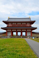 Obraz premium 平城京跡 朱雀門