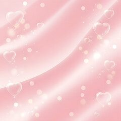 Soft Pink Valentine Background