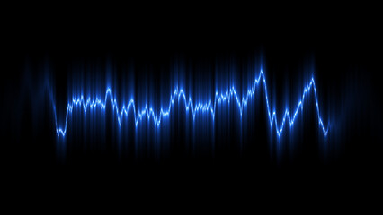 Energy Laser sound wave background