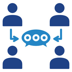 Communication Mini Illustration Icon. Use For Modern Concept, Print, Ui, Ux Kit, Web And App Development. Vector Related To Business Finance, Management And More