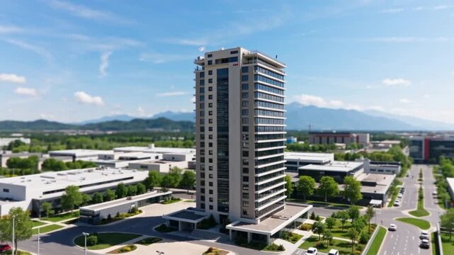 tall and sustentable office building