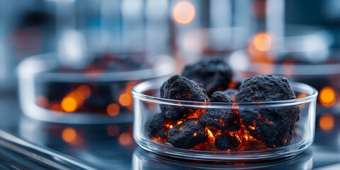 Exploring rare earth metals supply and its impact on industry innovations laboratory setting close-up view scientific research