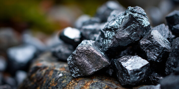 Exploring rare earth metals supply mining sites geological content natural environment close-up view industrial significance