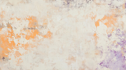 Pale weathered creamy paint art texture background