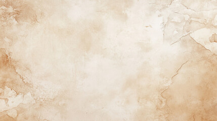 Weathered worn rough pale cream color paint art texture background