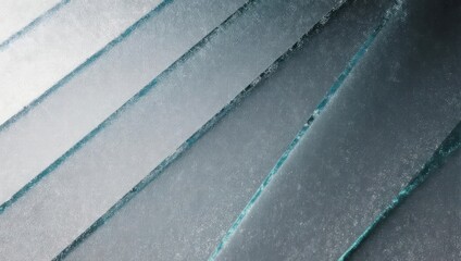 Fototapeta premium Abstract background of diagonally layered gray textured material.