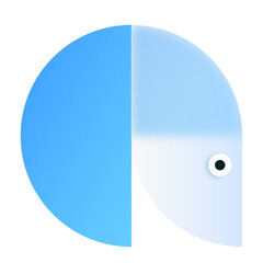 Animal Geometric Business Infographic UI UX Bubble Blur Website Asset Element Template Frosted Glass Glasmorphism Style Eps Svg	
