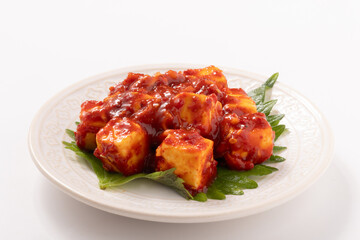 クリームチーズ　キムチ