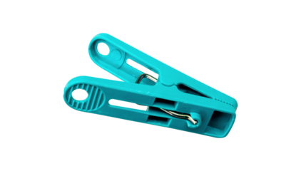 clothespin on white background isolated