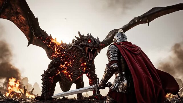 Dawn of the Dragon Slayer An Epic Confrontation of Legends
