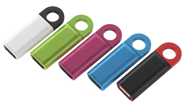 Vibrant USB drives for secure data storage and stylish tech access