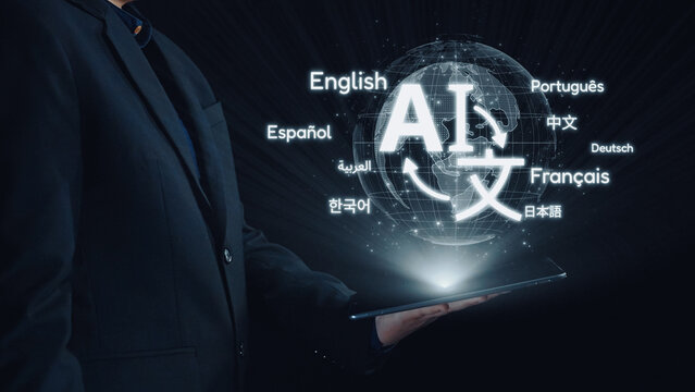 Global communication with multiple languages, digital translation tools, multilingual technology, cross-cultural communication, and virtual language learning environments. Elide