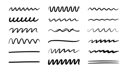 vector set of hair clippers for hair design and business illustration