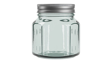 Elegant glass jar mockup for showcasing your product packaging
