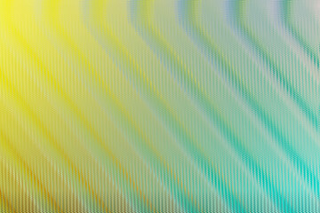 Illustration of abstract background with yellow and blue gradient and diagonal lines pattern