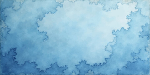 Beautiful bright blue sky and white clouds nature background texture