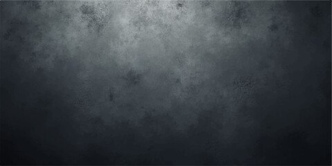 Dark, old grunge metal wall texture with a blank black pattern surface