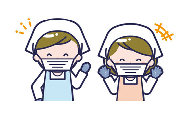 調理員／2人組／男女 02