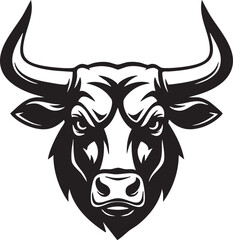 bull head isolated