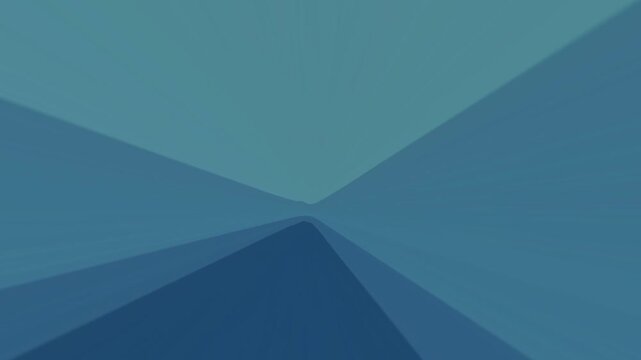 Sea coloured triangular shaped animation background video 