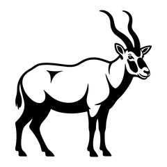 Addax Antelope