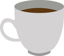 Enjoy a rich, dark coffee steaming in a modern minimalist mug, perfect for your morning ritual or afternoon break.