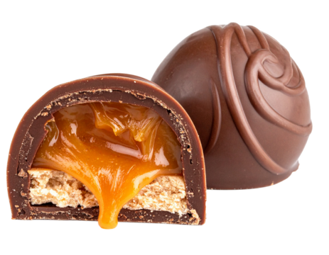 Milk Chocolate Bars Isolated on White Background