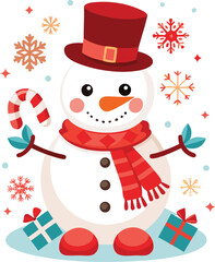 Christmas T-Shirt Vector Collection, Festive Holiday T-Shirt, Christmas Graphic Tee Set