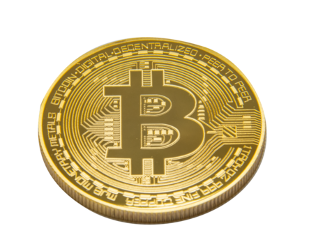 gold coin with dollar sign,Bitcoin - Powered by Adobe